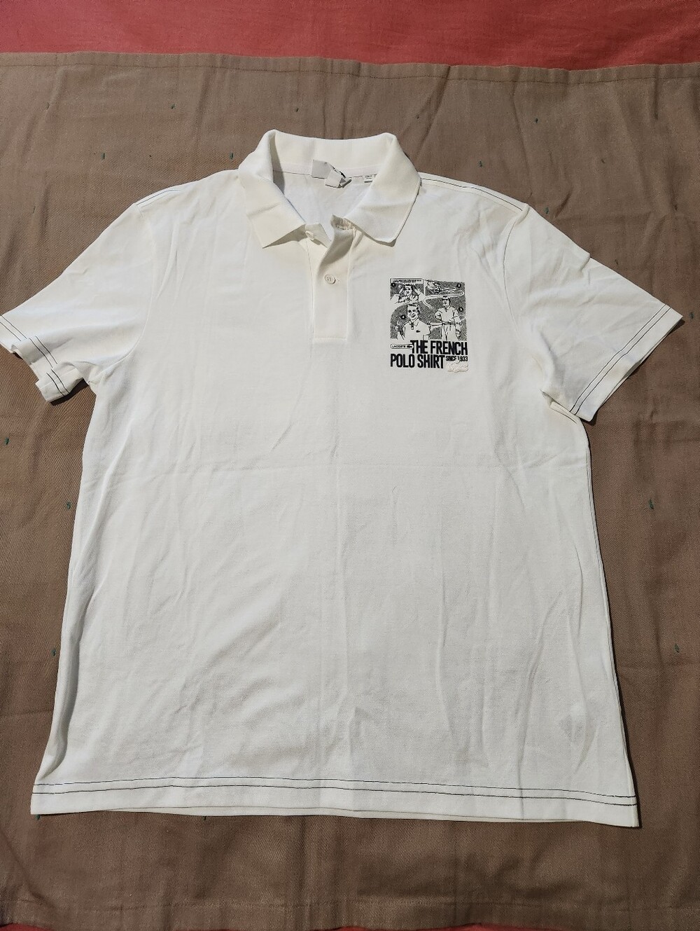 Lacoste The French Polo Shirt SzXL